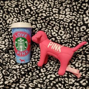 Custom PINK VS Starbucks cup